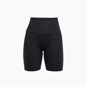 Beyond Yoga Spacedye High Waisted Biker Short XS Darkest Night